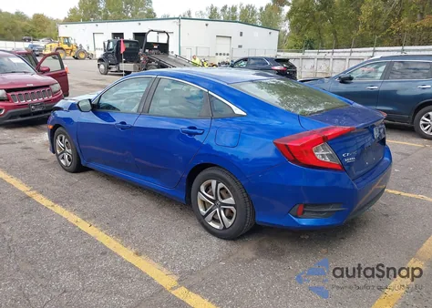 2016 Honda Civic Lx из США, поврежденный, VIN 19XFC2F51GE014944